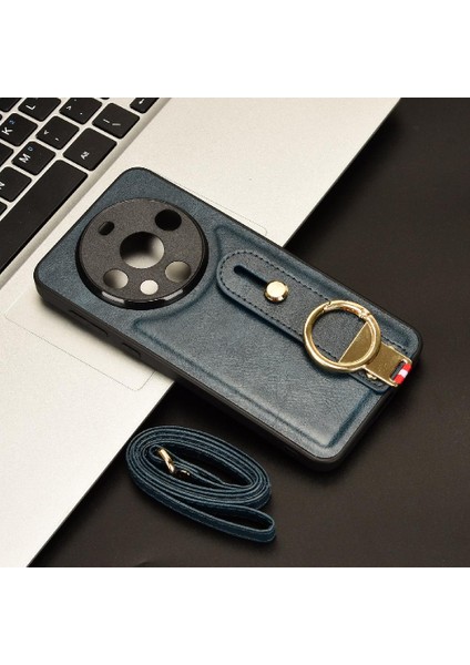 Huawei MATE60 5g Bilek Kayışı Uyumluluk Premium Pu Deri Kılıf (Yurt Dışından) fırsatları