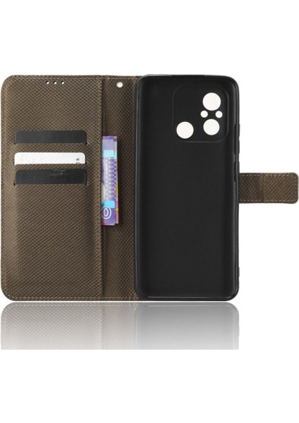 Xiaomi Redmi 12C Manyetik Cüzdan Kart Tutucu Kickstand Kapak Için Kılıf (Yurt Dışından) modelleri