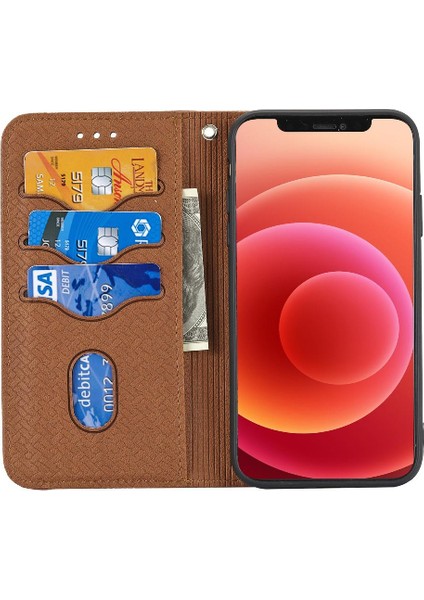 IPhone Xs Max Kredi Kartı Tutucu El Cüzdan Flip Folio Kitap Pu (Yurt Dışından)