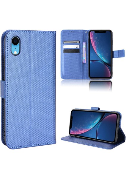 IPhone Xr Kapak Kickstand Kart Tutucu Manyetik Cüzdan (Yurt Dışından) modelleri