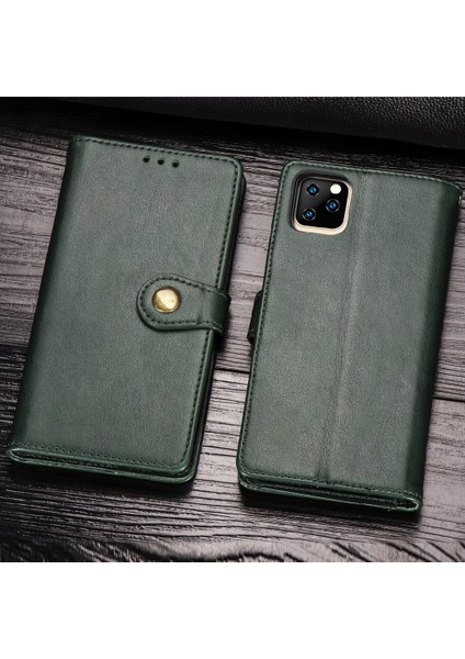 IPhone 11 Için Kılıf Pro Max Zarif Iş Cüzdan Fonksiyonu Deri (Yurt Dışından)