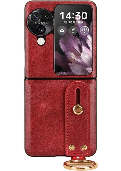 Oppo Bulmak N3 Flıp Kolaylık Bilek Kayışı Premium Pu Deri (Yurt Dışından)