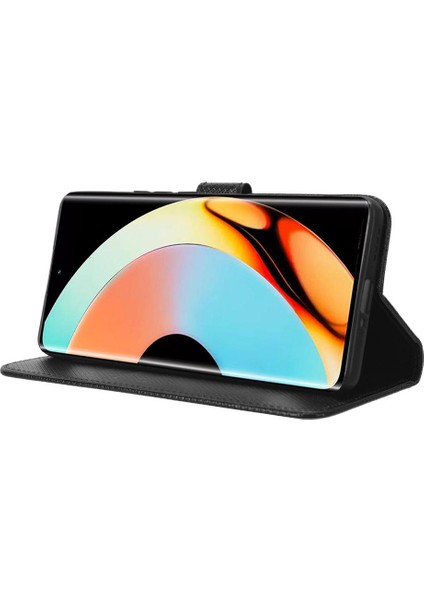 Realme 10 Pro Artı Kart Tutucu Kapak Manyetik Cüzdan Kickstand Için Kılıf (Yurt Dışından)