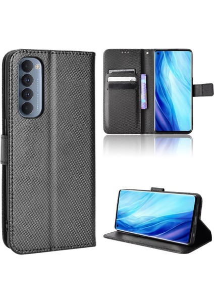 Oppo Oppo 4 Pro 4g Için Kılıf Manyetik Cüzdan Kapak Kart Tutucu Kickstand (Yurt Dışından)