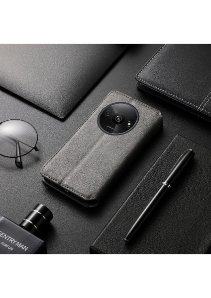 Xiaomi Redmi A3 Kılıf Için Kılıf Moda Tasarım Kapak Çevirin Cüzdan (Yurt Dışından) modelleri