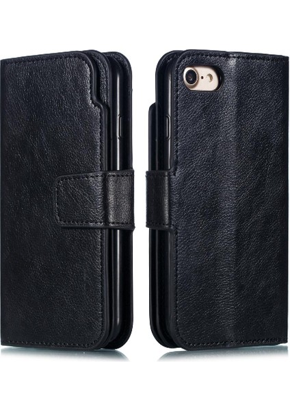 IPhone 7/8/se 2020/2022 Cüzdan 9 Kart Yuvaları Kickstand Pu Deri (Yurt Dışından)