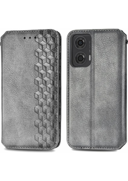 Motorola Moto G24 Zarif Iş Moda Tasarım Cüzdan Kılıf (Yurt Dışından)