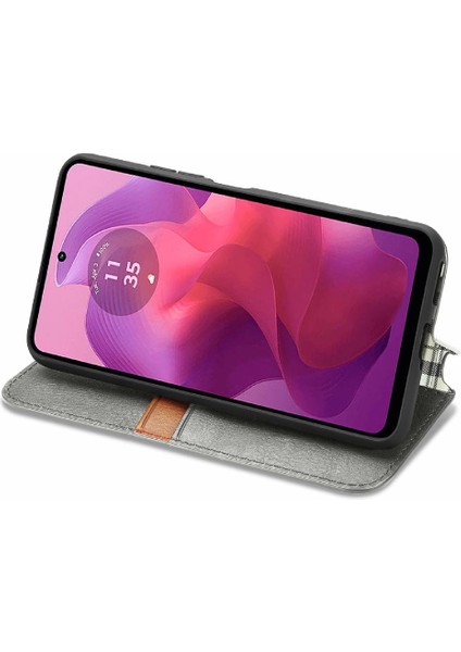 Motorola Moto G24 Zarif Iş Moda Tasarım Cüzdan Kılıf (Yurt Dışından) modelleri