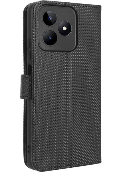 Realme C53 4g Manyetik Cüzdan Kart Tutucu Kickstand Kapak Için Kılıf (Yurt Dışından) modelleri