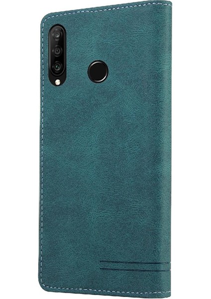 Huawei P30 Lite Için Kılıf/nova 4e Premium Deri Premium Deri Iki (Yurt Dışından) fırsatları
