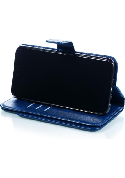 IPhone Xs Max Manyetik Kickstand 9 Kart Yuvaları Pu Deri Cüzdan (Yurt Dışından) modelleri