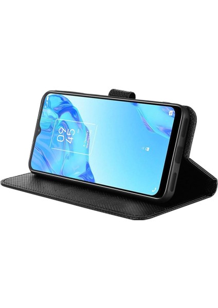 Tcl 20B Kickstand Kapak Manyetik Cüzdan Kart Tutucu Için Kılıf (Yurt Dışından)