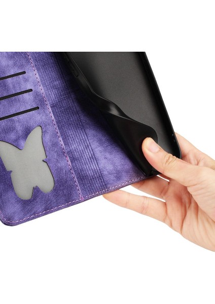 IPhone 14 Için Kılıf Pro Max Kart Cep Flip Folio Tutucu Kapak Cüzdan (Yurt Dışından)