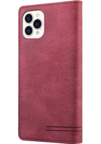 IPhone 13 Için Kılıf Pro Max Premium Deri Premium Deri Kickstand (Yurt Dışından) indirimleri
