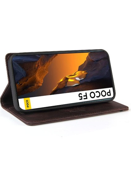 Xiaomi Poco F5 5g Için Iki Kart Yuvaları Premium Deri Kickstand (Yurt Dışından) indirimleri