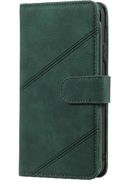 IPhone 14 Için Kılıf Artı Cüzdan Flip Folio Bileklik Pu Deri Manyetik (Yurt Dışından)