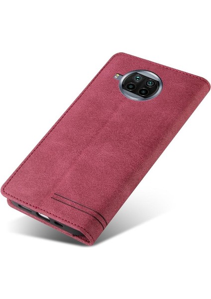 Xiaomi 10T Lite Premium Deri Kickstand Iki Kart Yuvaları Için Kılıf (Yurt Dışından) indirimleri
