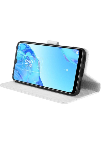 Tcl 20B Kickstand Kapak Manyetik Cüzdan Kart Tutucu Için Kılıf (Yurt Dışından)