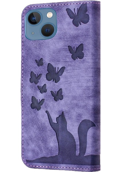 IPhone 13 Mini Flip Folio Kart Cep Tutucu Kapak Cüzdan Kılıf (Yurt Dışından)