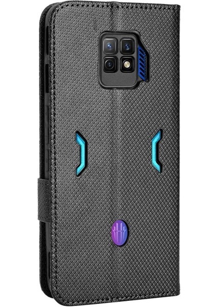 Nubia Kırmızı Sihirli 7 Pro Için Kılıf Kapak Kickstand Kart Tutucu Manyetik Cüzdan (Yurt Dışından)
