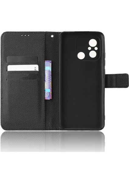 Xiaomi Redmi 12C Manyetik Cüzdan Kart Tutucu Kickstand Kapak Için Kılıf (Yurt Dışından) fırsatları