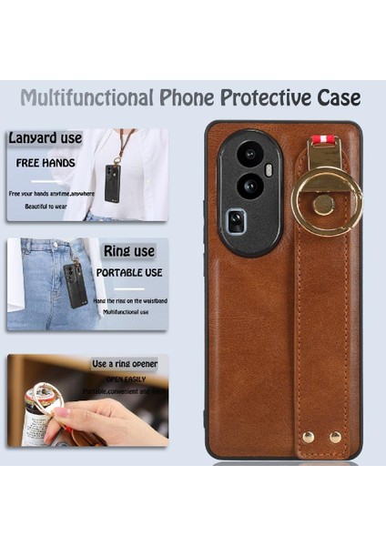 Oppo Oppo 10 Pro 5g Kolaylık Premium Pu Deri Uyumluluğu Için Kılıf (Yurt Dışından)