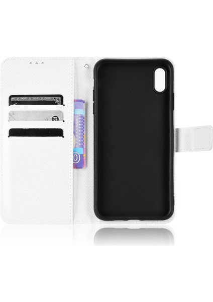 IPhone X/xs Kickstand Kart Tutucu Manyetik Cüzdan Kapağı Için Kılıf (Yurt Dışından)
