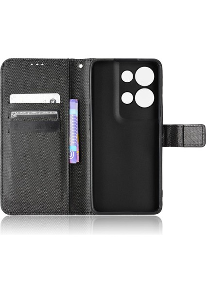 Oppo Oppo 8 Pro 5g Için Kılıf Kapak Manyetik Cüzdan Kickstand Kart Tutucu (Yurt Dışından)
