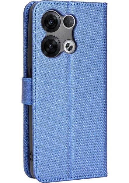 Oppo Oppo 8 Pro 5g Için Kılıf Kapak Manyetik Cüzdan Kickstand Kart Tutucu (Yurt Dışından)