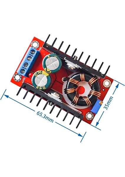 Area Elektronik Dc 150W 10A Boost Converter Voltaj Yükseltici Regülatör 10-32V