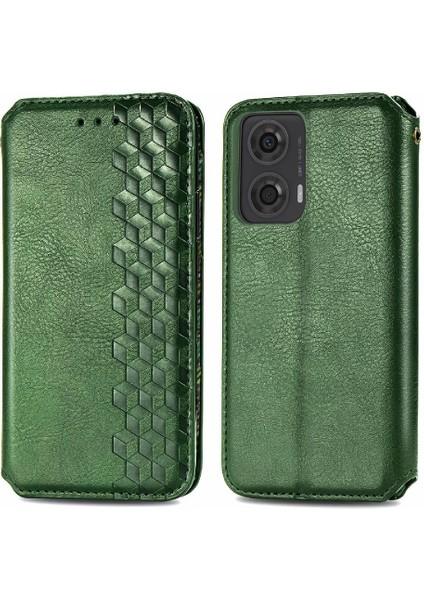 Motorola Moto G24 Zarif Iş Moda Tasarım Cüzdan Kılıf (Yurt Dışından)