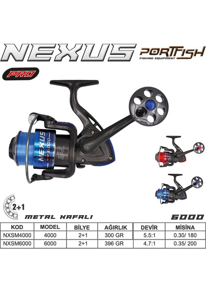 Nexus Pro 6000 Olta Makinası 2+1bb Metal Kafa