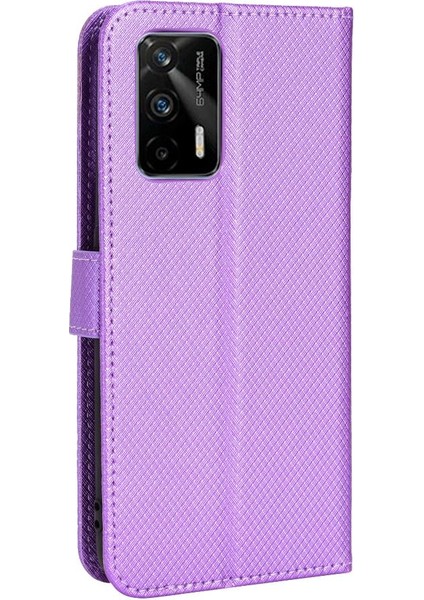 Realme Gt Neo 5g Için Kılıf Kapak Kickstand Kart Tutucu Manyetik Cüzdan (Yurt Dışından) fırsatları