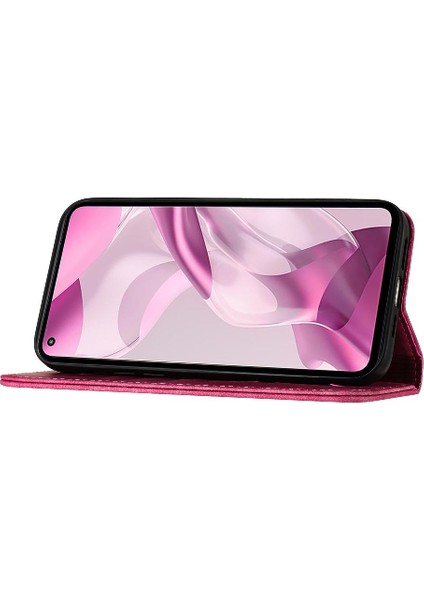 Xiaomi 11 Lite Için Kılıf Flip Folio Tutucu Kapak Kabartmalı Kelebek Kedi (Yurt Dışından) indirimleri