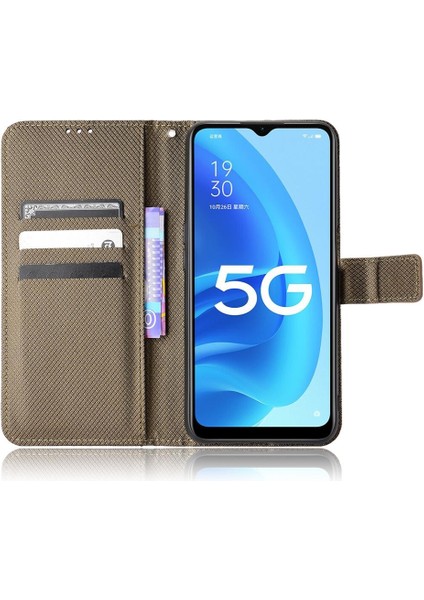 Bdt Shop Oppo Oppo 5G/A53S 5g Manyetik Cüzdan Kickstand Kapak Kart Tutucu (Yurt Dışından)