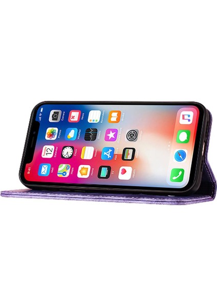 IPhone Xr Cüzdan Kılıf Tutucu Kapak Kart Cep Kabartmalı Kedi (Yurt Dışından) indirimleri