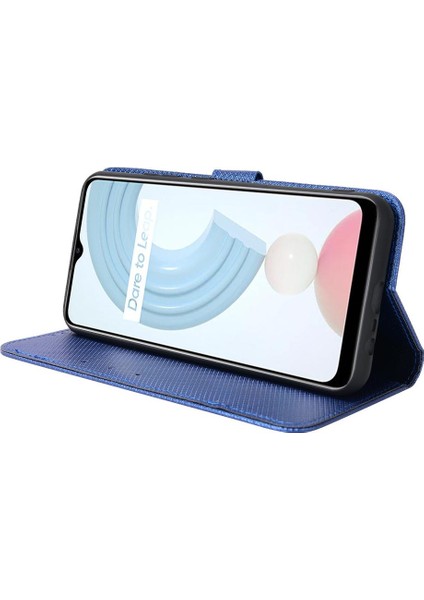 Realme C21 Kart Tutucu Kapak Manyetik Cüzdan Kickstand Için Kılıf (Yurt Dışından) modelleri