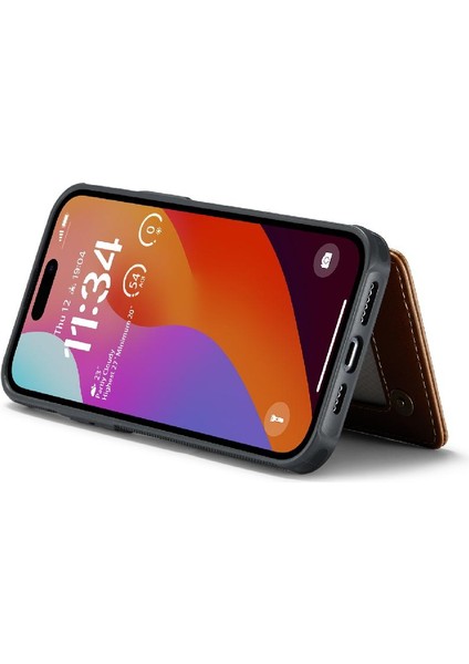 IPhone 15 Pro Max Ince Darbeye Dayanıklı Durumda Kart Tutucu (Yurt Dışından)