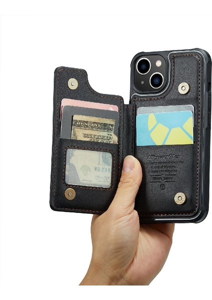 IPhone 14 Için Caseme Cüzdan Durumda Pu Deri Kickstand Ince Darbeye (Yurt Dışından) fırsatları