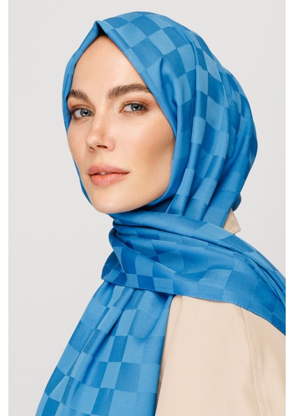 Dama Desen Ipeksi Jakar Şal