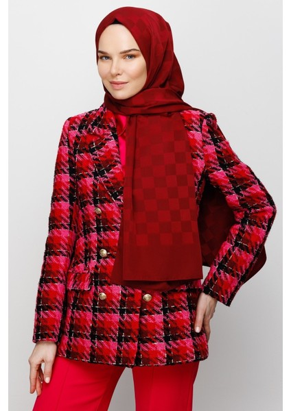 Dama Desen Ipeksi Jakar Şal fiyatları