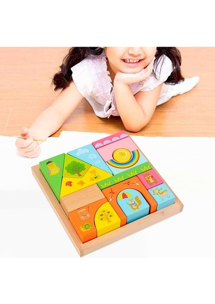 Suntek Bebek 2+ Çocuklar Okul Öncesi Için 16 Parça Ahşap (Yurt Dışından)