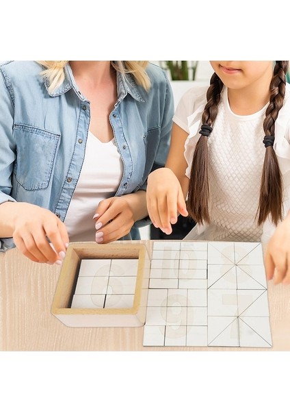 Suntek 4 5 Yaş Doğum Günü Hediyesi Için Ahşap Geometri (Yurt Dışından)