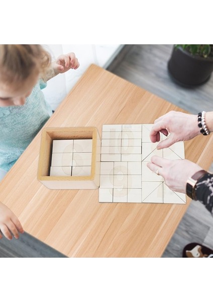 Suntek 4 5 Yaş Doğum Günü Hediyesi Için Ahşap Geometri (Yurt Dışından)