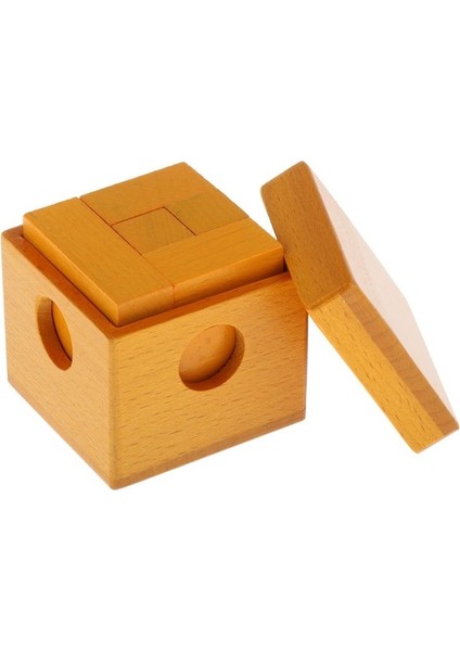 Suntek 7x Ahşap Bulmaca Zeka Oyunları Oyuncak 3D Rus Blokları (Yurt Dışından)