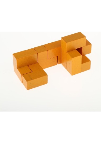 Suntek 7x Ahşap Bulmaca Zeka Oyunları Oyuncak 3D Rus Blokları (Yurt Dışından)