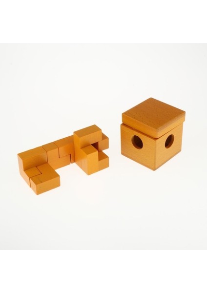 Suntek 7x Ahşap Bulmaca Zeka Oyunları Oyuncak 3D Rus Blokları (Yurt Dışından)