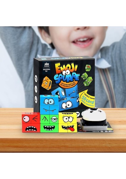 Suntek Ahşap Ifadeler Oyuncak Okul Öncesi Çan Ebeveyn Çocuk (Yurt Dışından)