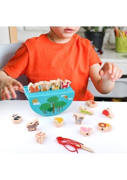 Suntek Ahşap Hayvan Istifleme Blokları Dengeleme Playset Diş (Yurt Dışından) fırsatları