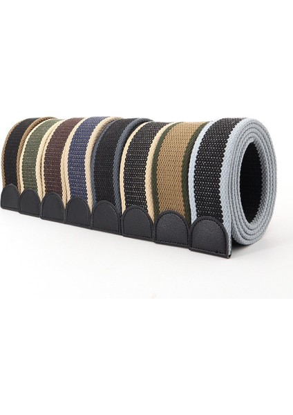 Taktik Kanvas Kemer Kayışı Vücut Yok Toka Erkekler ve Kadınlar Askeri Unisex Genişlik 3.8 cm Nefes Alabilir 110-140-160 cm Uzunluk Çok Renkli (Yurt Dışından) fiyatları